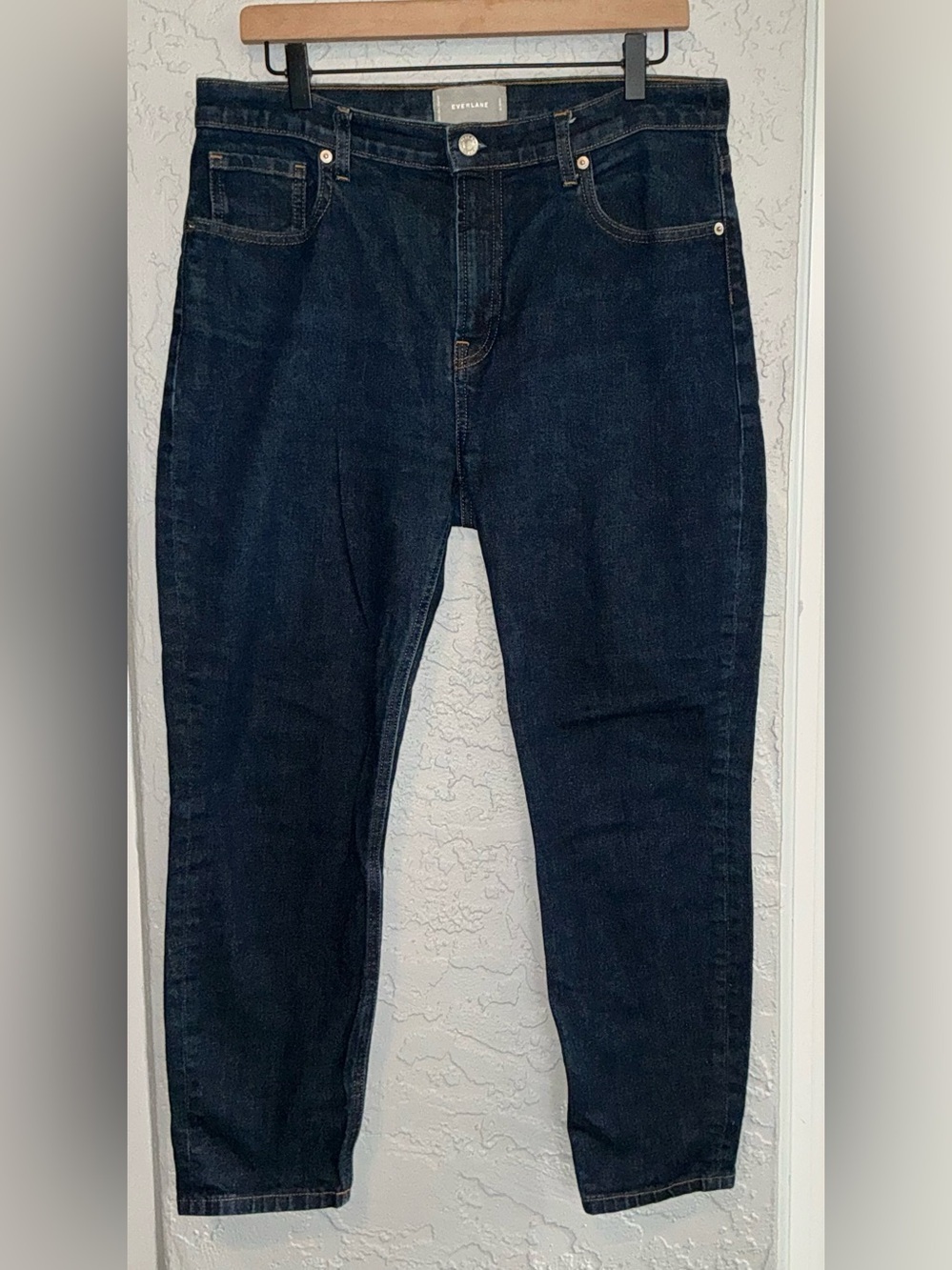 Everlane Dark Blue Denim Jeans - 32 Ankle